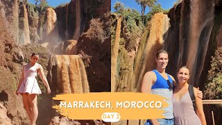 MARRAKECH VLOGS🛕 Day 2  Ouzoud Waterfall Morocco [upl. by Ardnua484]