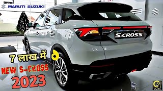 S Cross Facelift 2023 Launched 🔥 सिर्फ 7 लाख मैं [upl. by Cirdor]