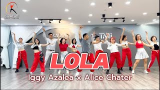 LOLA  Iggy Azalea x Alice Chater  Zumba  Dance Fit  Tiktok  Choreo By Kalyan Love 2 Dance  VN [upl. by Dorie654]