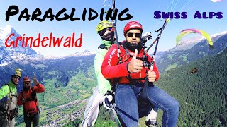 Epic Paragliding Grindelwald Switzerland May 2023 [upl. by Ellehs]