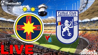 🔴 FCSB FCU Craiova 1948 LIVE  Reactionam impreuna la meci  Live Sportiv [upl. by Abihsot109]