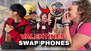 Swap phones valentines editionColorado😱🙈 [upl. by Aicatsue553]