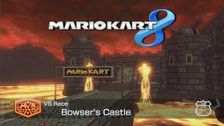 N64 Bowsers Castle in Mario Kart 8  CUSTOM TRACK [upl. by Jaye]