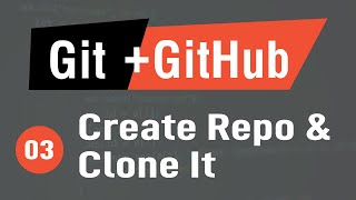 Arabic Learn Git amp GitHub 03  Create Github Repository And Clone It [upl. by Enneite]