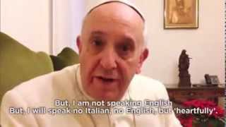 Pope Francis Message on Christian Unity to Pentecostal Conference [upl. by Victorine]