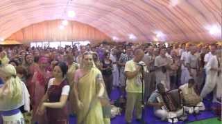 HH Gopal Krishna Goswami Moscow 05082012 Kirtan [upl. by Filomena]