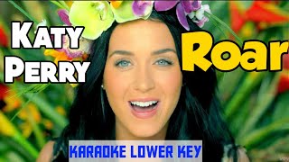 Katy Perry  Roar Karaoke Lower Key [upl. by Merideth]