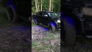 Truck camping in Ford Ranger  NEW light kit 👍🏻🏕️ [upl. by Esinaej]