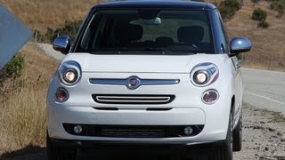 2014 Fiat 500L Review and Road Test with Infotainment Deep Dive [upl. by Ellehcyt]