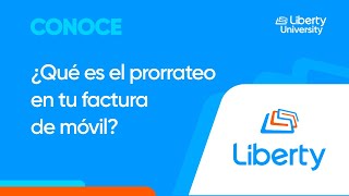 Conoce qué es el prorrateo en tu factura de servicio móvil [upl. by Eremaj]