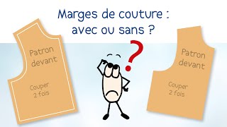 Marges de couture  avec ou sans  HD Tuto Couture gratuit [upl. by Camille]