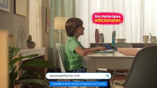 Open English Junior el curso de inglés para niños que nació 100 Online [upl. by Monti]