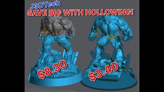 Become a Hollowing Expert In Lychee  SAVE MONEY 3dprinting help [upl. by Vikky199]