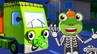 Baby Truck Halloween Song  Classic Nursery Rhymes for Kids Songs  Geckos Garage Truck Cartoon [upl. by Cornew711]