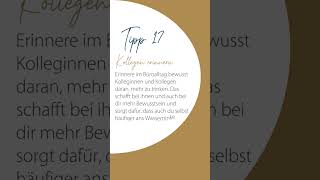 💧 TrinkTipp 17 Kollegen erinnern [upl. by Hillard]