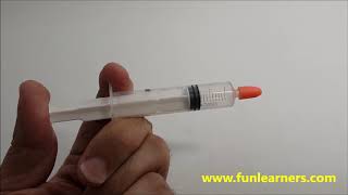 rubber stopper for small syringe [upl. by Chon]