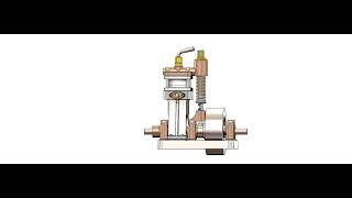 A HIGH SPEED UNIFLOW STEAM ENGINE WITH POPPET VALVE CALLED quotSPARTANquot 2 [upl. by Airreis]