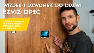 Bezprzewodowy wizjer i dzwonek do drzwi  EZVIZ DP2C  miesiąc testów [upl. by Phillane]