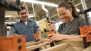 Cabinetmaking and Wood Technology at Thaddeus Stevens College of Technology [upl. by Yodlem]