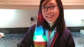 Unboxing and review Rainbow Lava Lamp Colormax 17 inch 4169 [upl. by Jere]