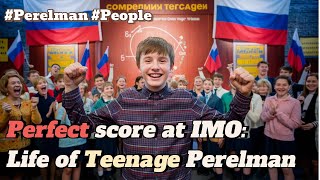 Perfect score at IMO Teenage Perelman [upl. by Mossolb]