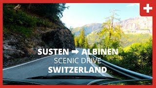 Scenic Drive in Switzerland I Susten to Albinen with relaxing sounds I 4K I 2021 [upl. by Barry]