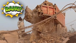 👌Quarry Primary Rock Crusher Machine⚒️🪨⚒️👹💀Hazemag Impact CrusherRebel crusher☠️💣 [upl. by Durgy]