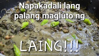 LAING NI MAMSHIE  LAING WITH PORK RECIPE [upl. by Bluefield931]