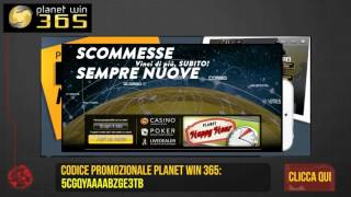 PlanetWin365 Codice Promozione [upl. by Ayokal623]