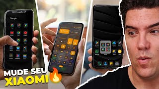 Mudou TUDINHO🤌 esse TEMA da HyperOS TRANSFORMA seu XIAOMI em OUTRO CELULAR  Temas XIAOMI 2024 [upl. by Tadashi]