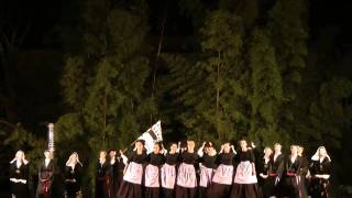 Breton folk dance 3 valse mazurka Plinn Polka plinn [upl. by Llenram]