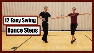 12 Easy Triple Swing Dance Steps [upl. by Dagall]