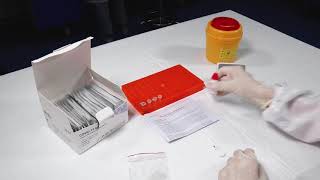 WESAIL COVID19 IgM IgG Antibody Test Kit  Operation Video [upl. by Ahseek]