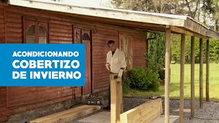 Cómo acondicionar un cobertizo en patio de invierno [upl. by Ahsienel]