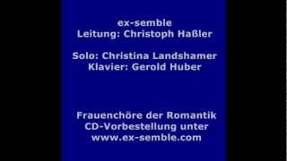 exsemble Fanny HenselMendelssohn Faust II mit Christina Landshamer und Gerold Huber [upl. by Huskey]