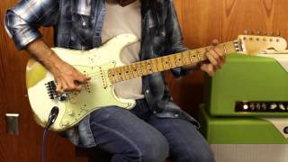 Wild West Guitars Exclusive  Fender Stratocaster  White Lightning HLE Gold  Floyd Rose [upl. by Georgi]