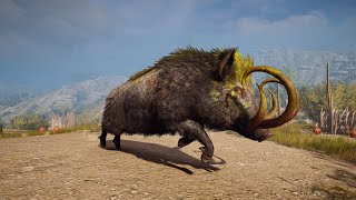 Legendary animal Erymanthian Boar location and fight AC OdysseyGameplay [upl. by Ayirp563]