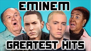 ELDERS READ EMINEM’S HIT SONGS React [upl. by Dumm680]