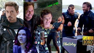 Avengers Infinity War Full Bloopers and Gag Reel  Hilarious Marvel Outtakes 2018 [upl. by Haidebez731]