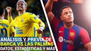 La Previa  BARÇA VS LAS PALMAS  Liga Española 2324 FECHA 19 [upl. by Ynnavoeg]