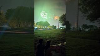 Fireworks at F9 Park Islamabad 14thaugust independenceday pakistan [upl. by Schaaff]