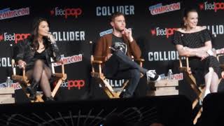 Highlights of Kissing Scene w Agents of Shield cast at NYCC 2017 Part 4 [upl. by Auliffe]