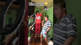 Bloopers hits 1M views on Tiktok 😍 shortsforyou reels shorts [upl. by Novahc]