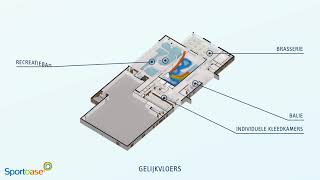 Grondplan Sportoase Schiervelde Roeselare [upl. by Onaicnop]