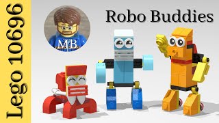 Lego classic 10696  Robo Buddies  DIY instruction  building ideas [upl. by Tnemelc]