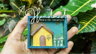 Handmade Miniature Showpiece 🏡✨️ DIY Home Decor Ideas  Foamboard Craft Ideas  Do With Me DIY [upl. by Airdna]