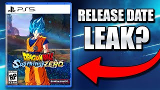 Dragon Ball Sparking Zero PS5XBOX  Release Date Leak [upl. by Darda]