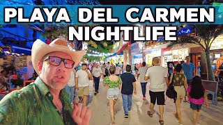 Playa Del Carmen Nightlife Tour 2024 4K [upl. by Keener]