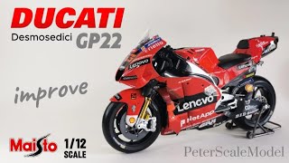 Ducati  Desmosedici GP22  MoToGP 2022  Francesco Bagnaia  16  MaiSto [upl. by Eastlake75]