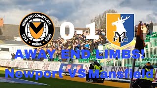 Away End Limbs In Mansfield Towns Push For Promotion Newport 01 Mansfield Matchday Vlog [upl. by Alison]